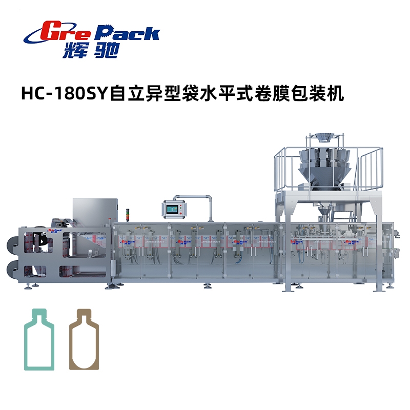 全国hc-180sy自立异型袋卷膜包装机